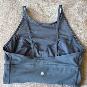 lululemon athletica Charcoal Sports Bra